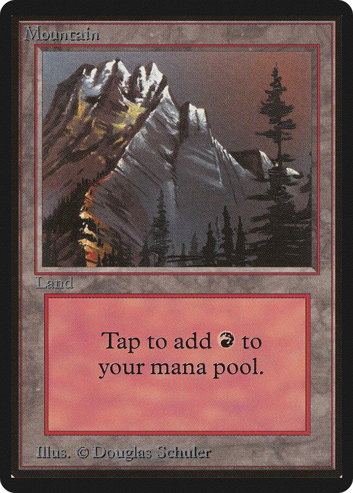 Mountain (A) (LEB-297) - Limited Edition Beta