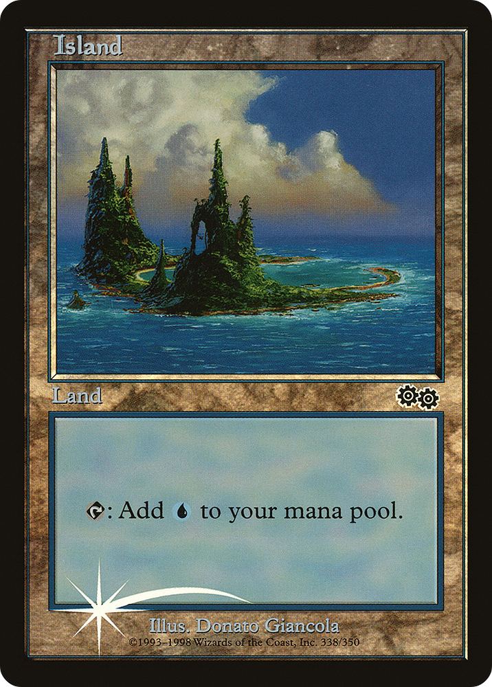 Island (1999) (ARENA-003) - Arena League 1999 Foil