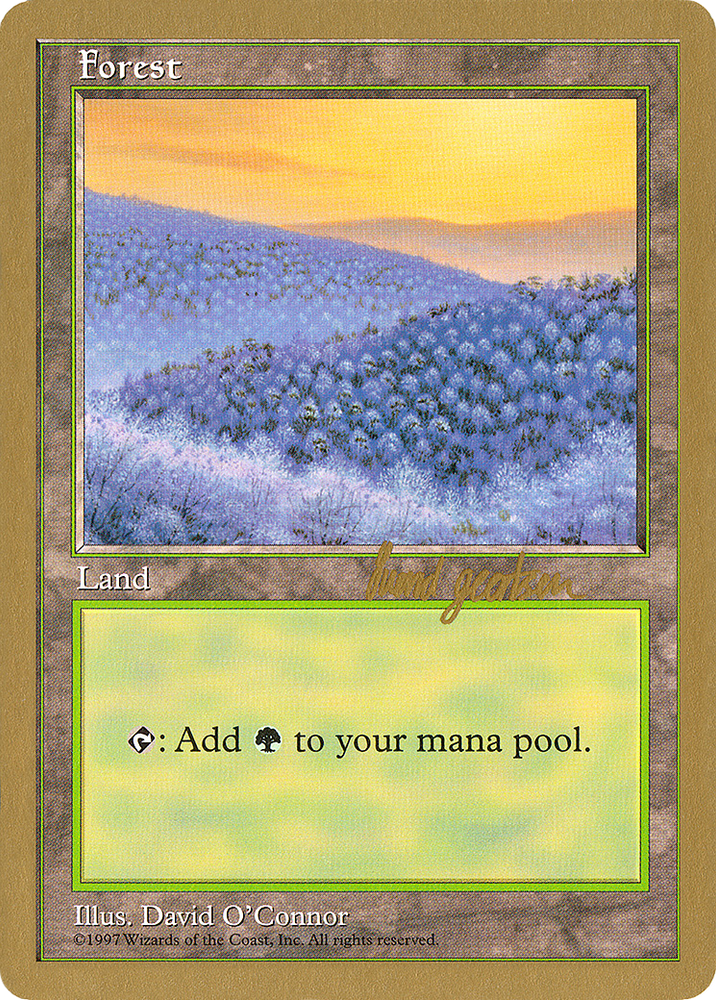 Forest (420) - 1997 Svend Geertsen (5ED) (WCD-) - World Championship Decks 1997