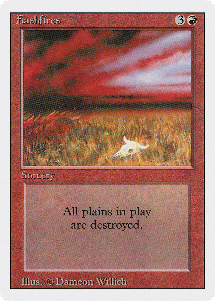 Flashfires (3ED-) - Revised Edition