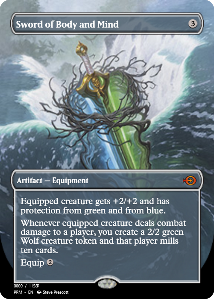 Sword of Body and Mind (PRM-82850) - Magic Online Promos