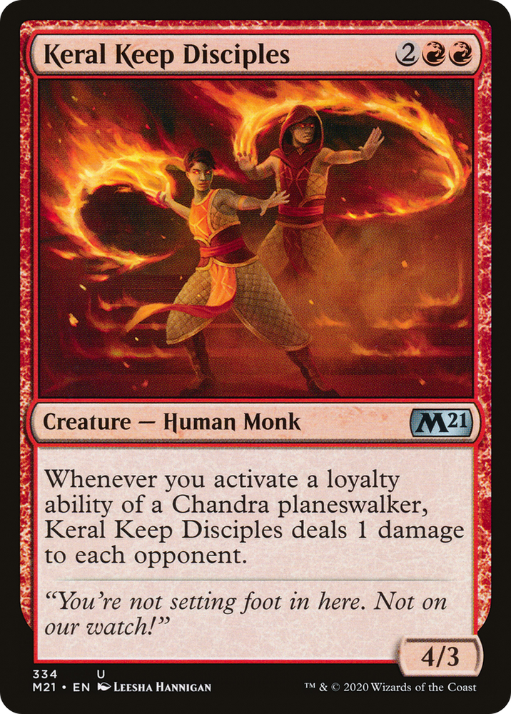 Keral Keep Disciples (M21-334) - Core Set 2021