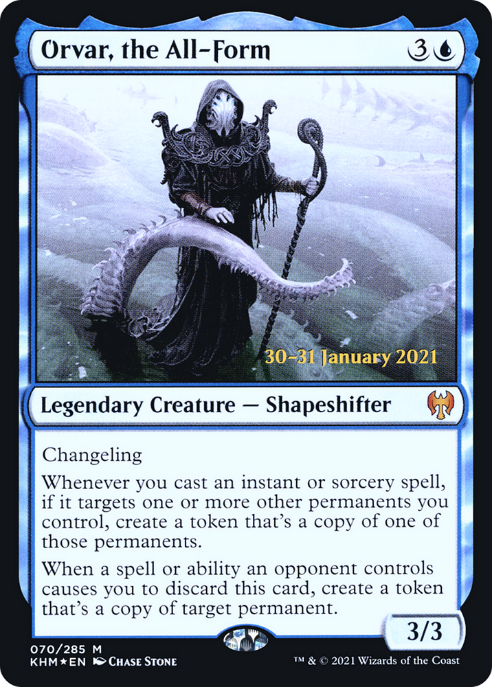 Orvar, the All-Form (PRE-70S) - Kaldheim Promos Foil