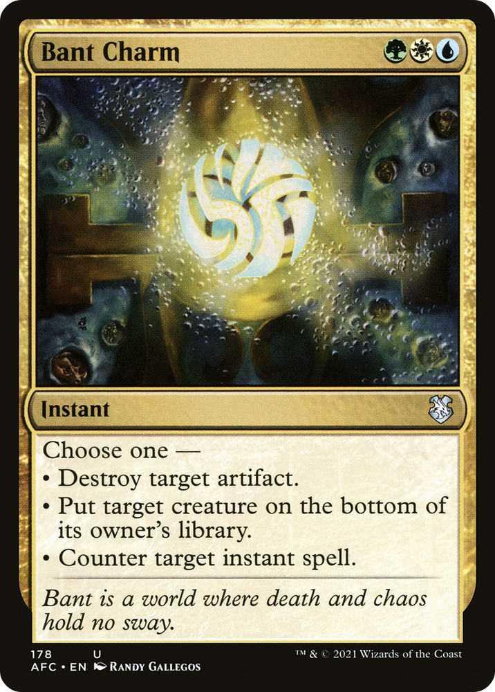 Bant Charm (AFC-178) - Forgotten Realms Commander