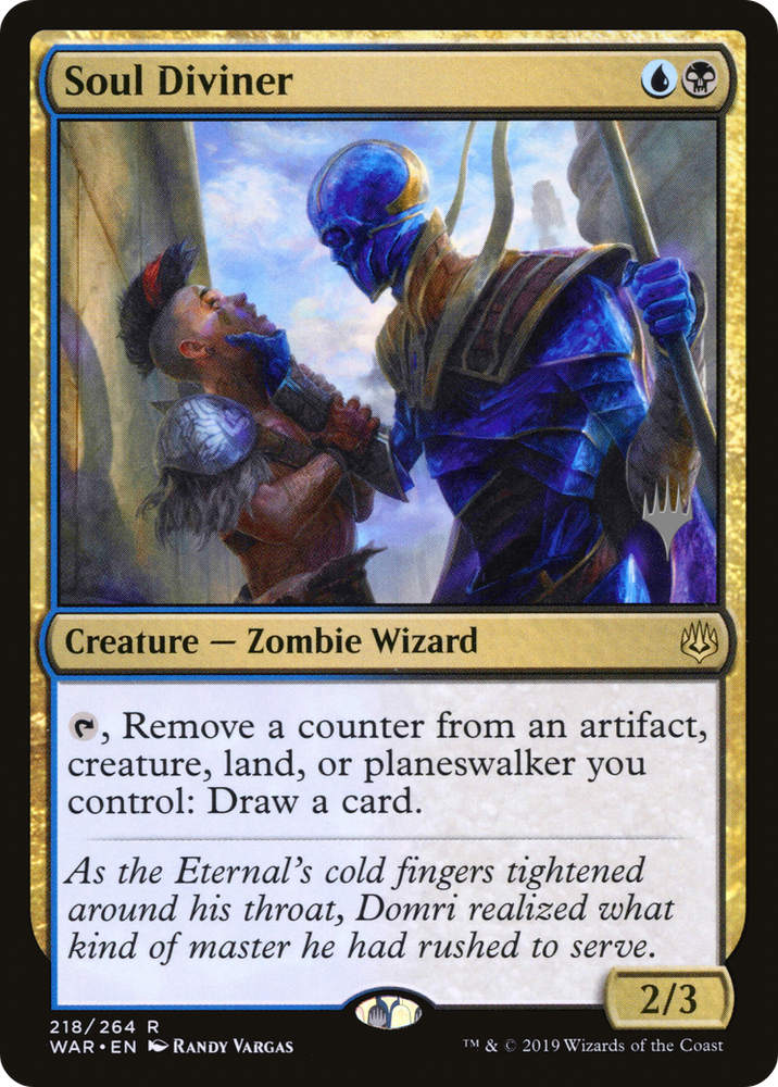 Soul Diviner (PPELD-218P) - War of the Spark Promos Foil