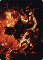 Tibalt's Trickery // Tibalt's Trickery (AKHM-038) - Kaldheim Art Series (Borderless)