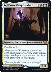 Extus, Oriq Overlord (PRE-149) - Strixhaven: School of Mages Promos Foil