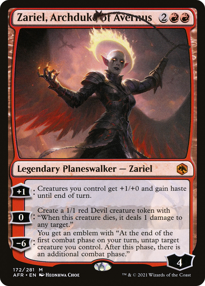 Zariel, Archduke of Avernus (AFR-172) - Adventures in the Forgotten Realms