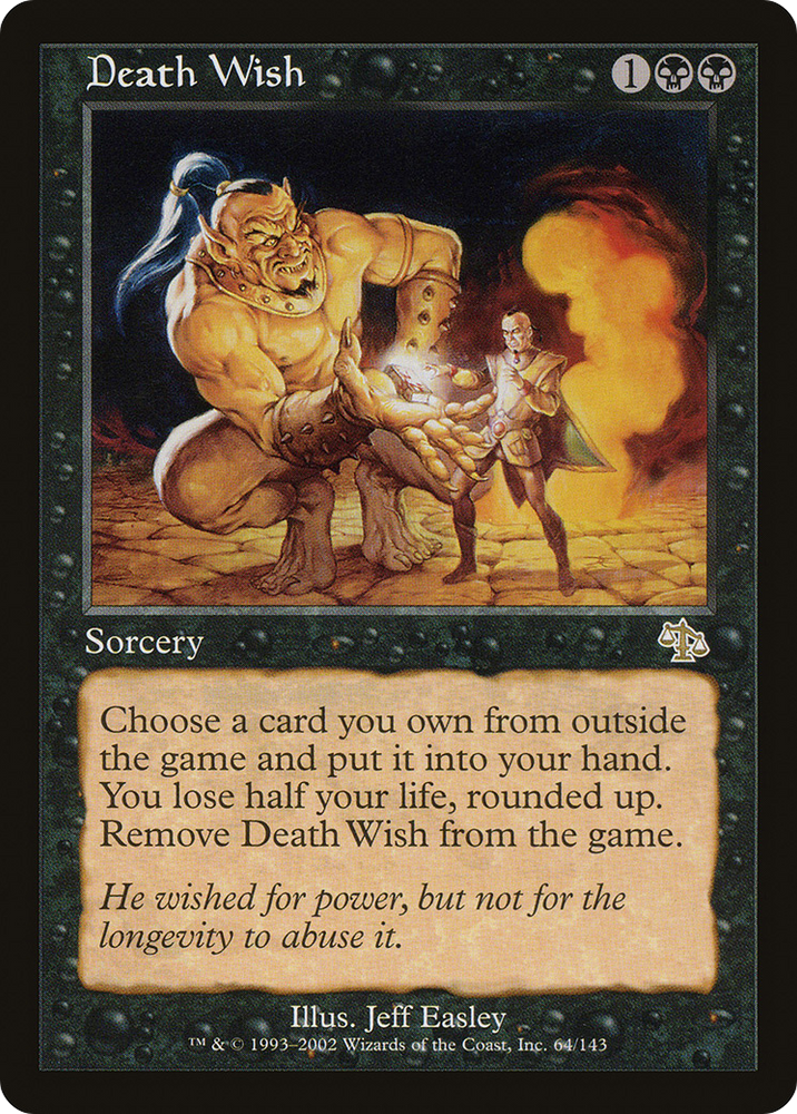 Death Wish (JUD-064) - Judgment Foil