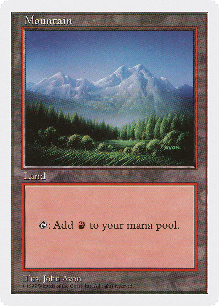 Mountain (443) (5ED-443) - Fifth Edition