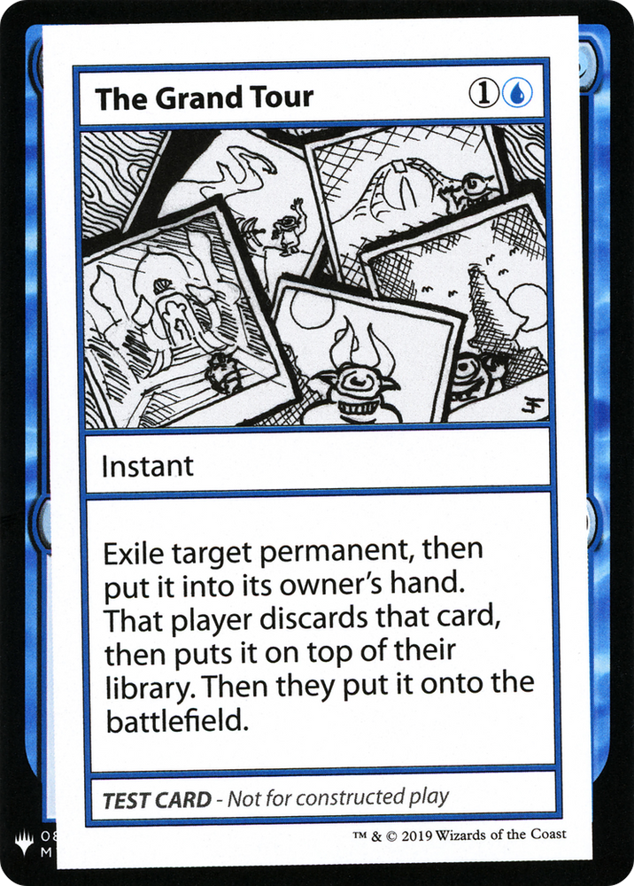 The Grand Tour (CMB1-) - Mystery Booster Playtest Cards 2019