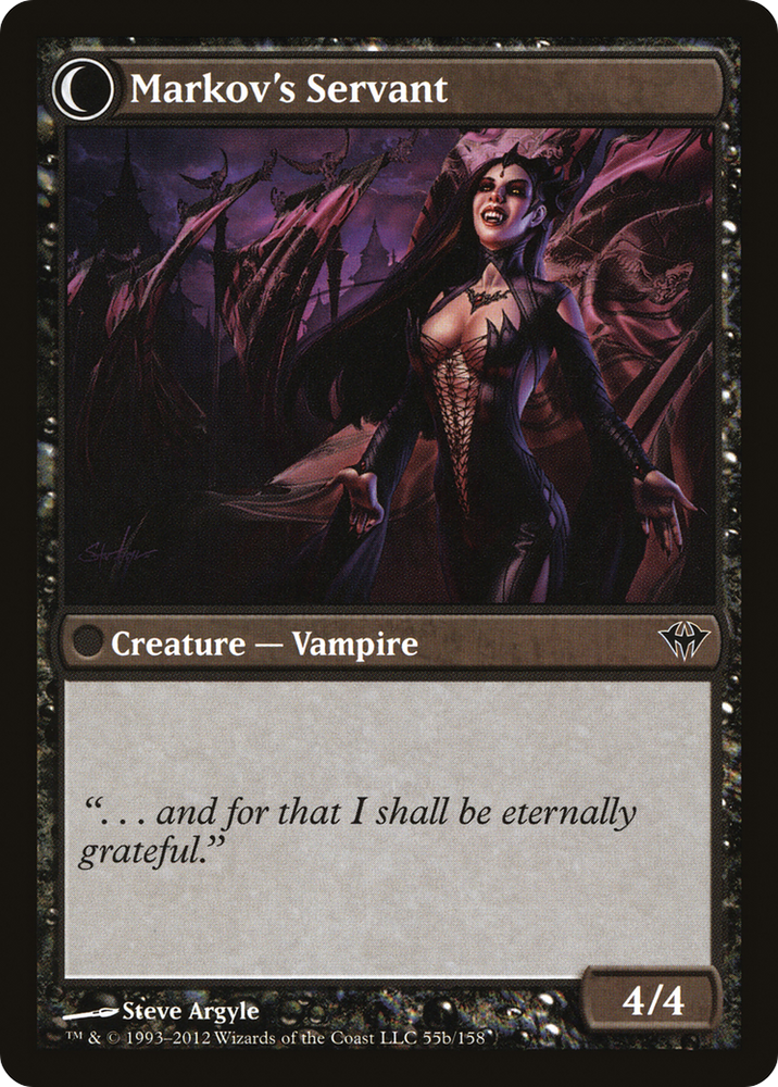 Chosen of Markov (DKA-055) - Dark Ascension: (Double Faced Transform)