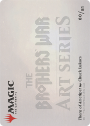 Thorn of Amethyst // Thorn of Amethyst (ABRO-080) - The Brothers' War Art Series (Borderless) Foil