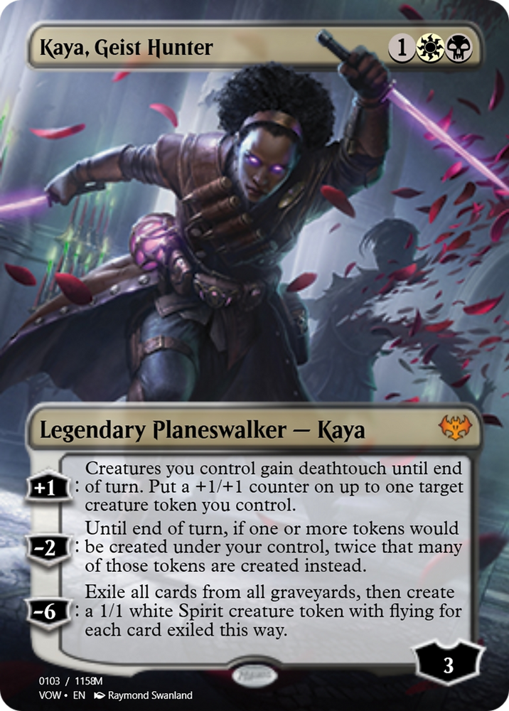 Kaya, Geist Hunter (PRM-95445) - Magic Online Promos
