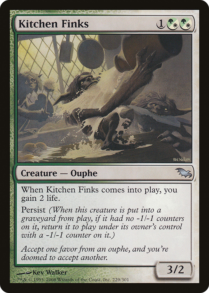 Kitchen Finks (SHM-229) - Shadowmoor Foil