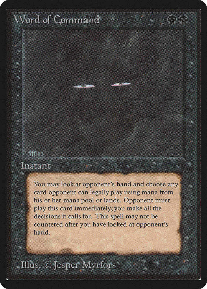 Word of Command (LEB-137) - Limited Edition Beta