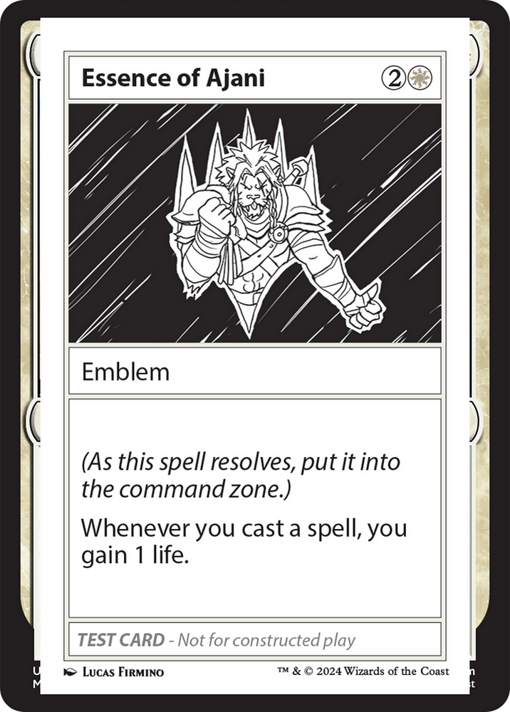 Essence of Ajani (MB2-513) - Mystery Booster 2