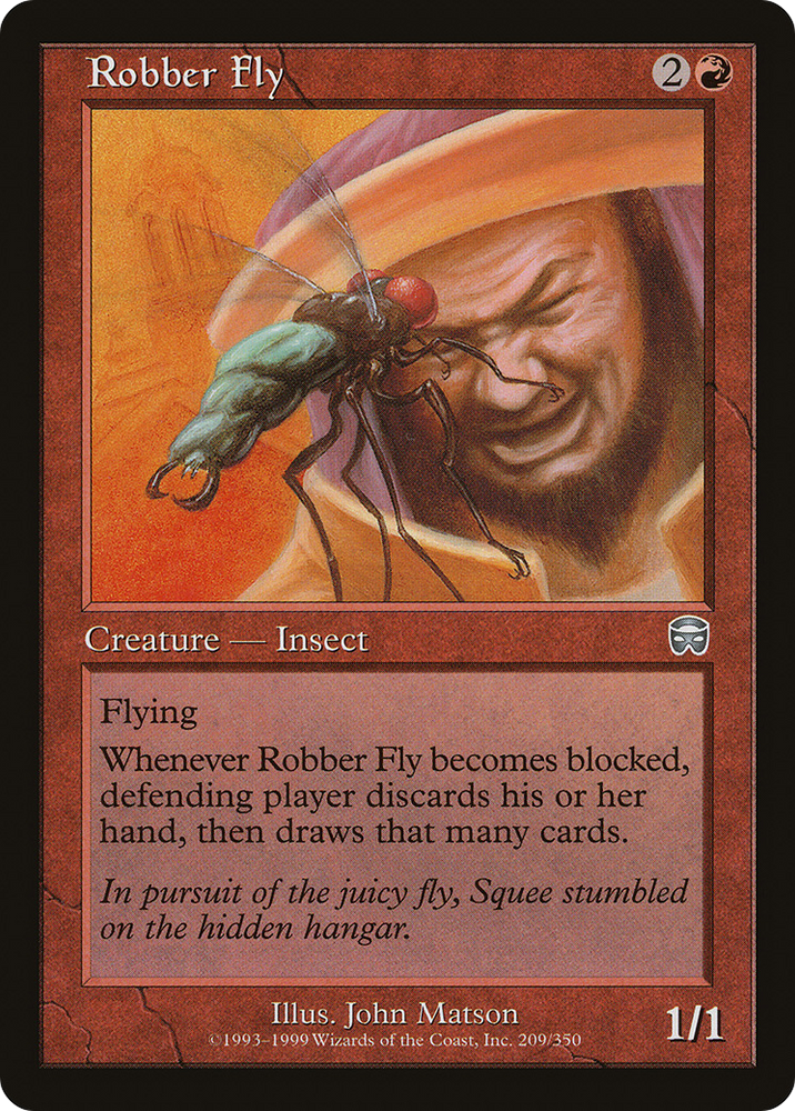 Robber Fly (MMQ-209) - Mercadian Masques Foil