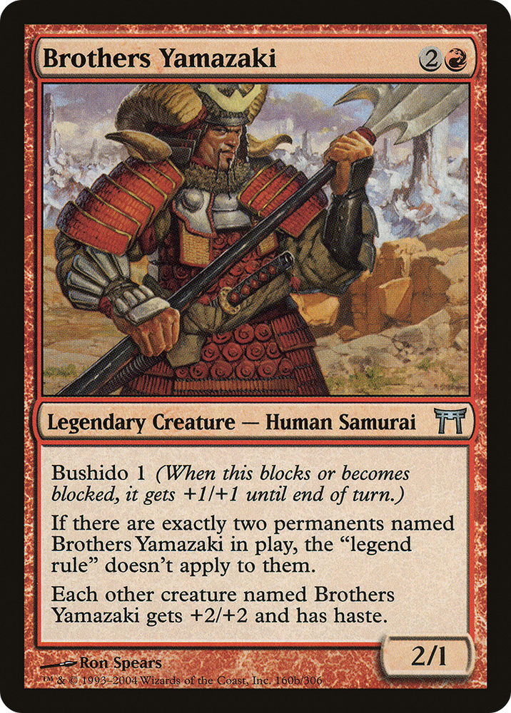 Brothers Yamazaki (160b Pike) (CHK-160B) - Champions of Kamigawa