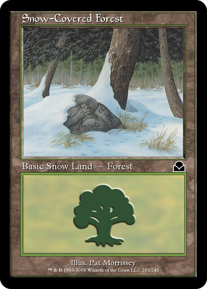 Snow-Covered Forest (ME2-245) - Masters Edition II