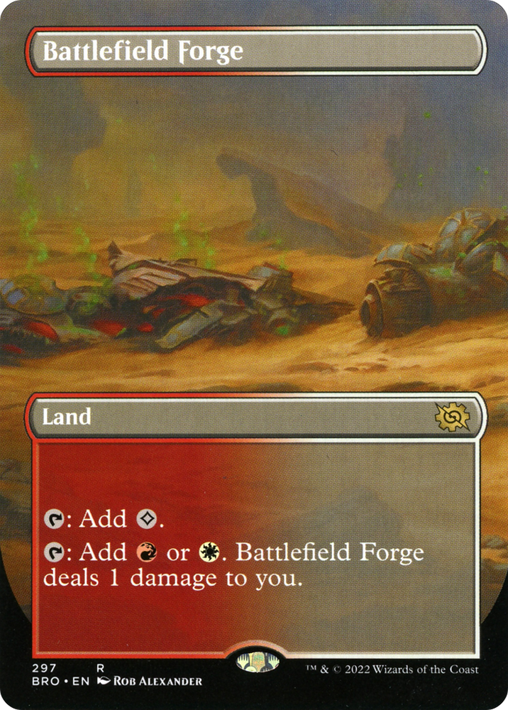 Battlefield Forge (Borderless) (BRO-297) - The Brothers' War (Borderless)