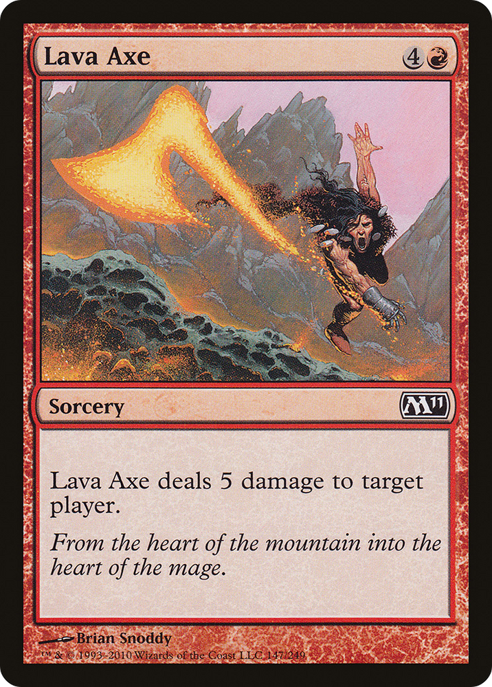 Lava Axe (M11-147) - Magic 2011