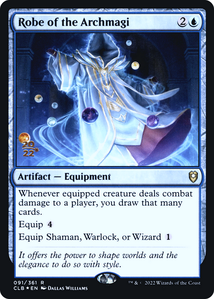 Robe of the Archmagi (PRE-91S) - Battle for Baldur's Gate Promos Foil