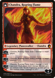 Chandra, Fire of Kaladesh (V17-006) - From the Vault: Transform: (originpwdfc) Foil