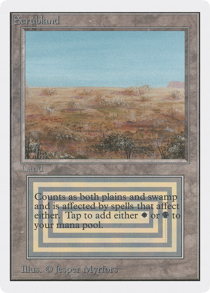 Scrubland (2ED-282) - Unlimited Edition
