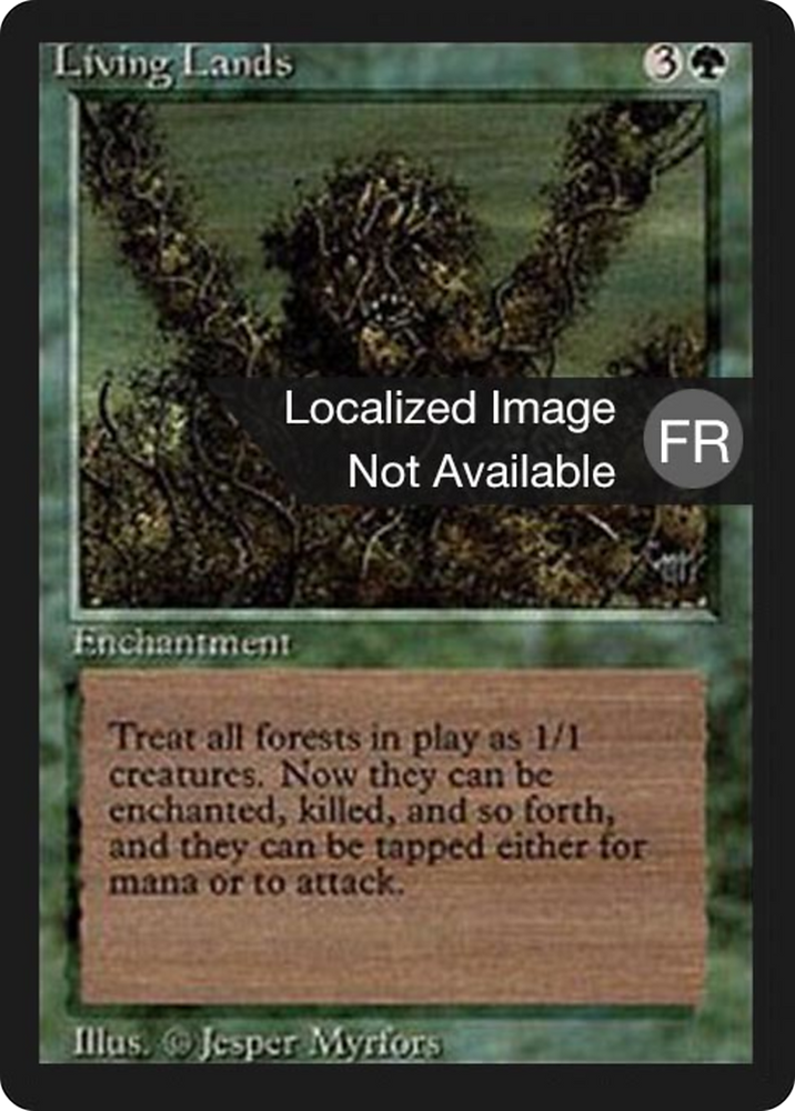 Living Lands (FBB-210) - Foreign Black Border