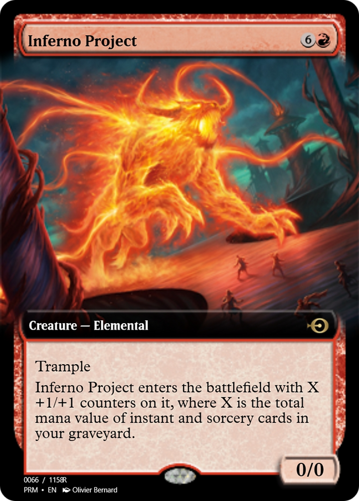 Inferno Project (PRM-90104) - Magic Online Promos Foil