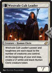Hanweir Militia Captain // Westvale Cult Leader (J21-090) - Jumpstart: Historic Horizons: (Double Faced Transform)