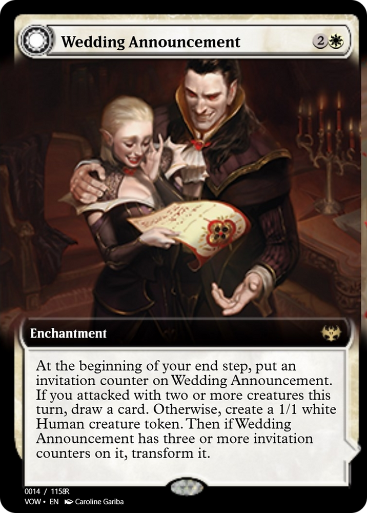Wedding Announcement // Wedding Festivity (PRM-95267) - Magic Online Promos Foil
