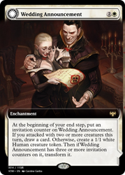 Wedding Announcement // Wedding Festivity (PRM-95267) - Magic Online Promos Foil