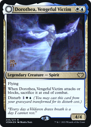 Dorothea, Vengeful Victim (PRE-235S) - Innistrad: Crimson Vow Promos: (Double Faced Transform) Foil