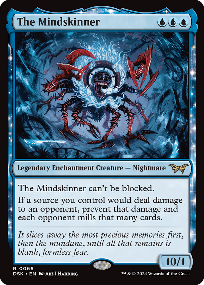 The Mindskinner (DSK-066) - Duskmourn: House of Horror: (enchantment) Foil