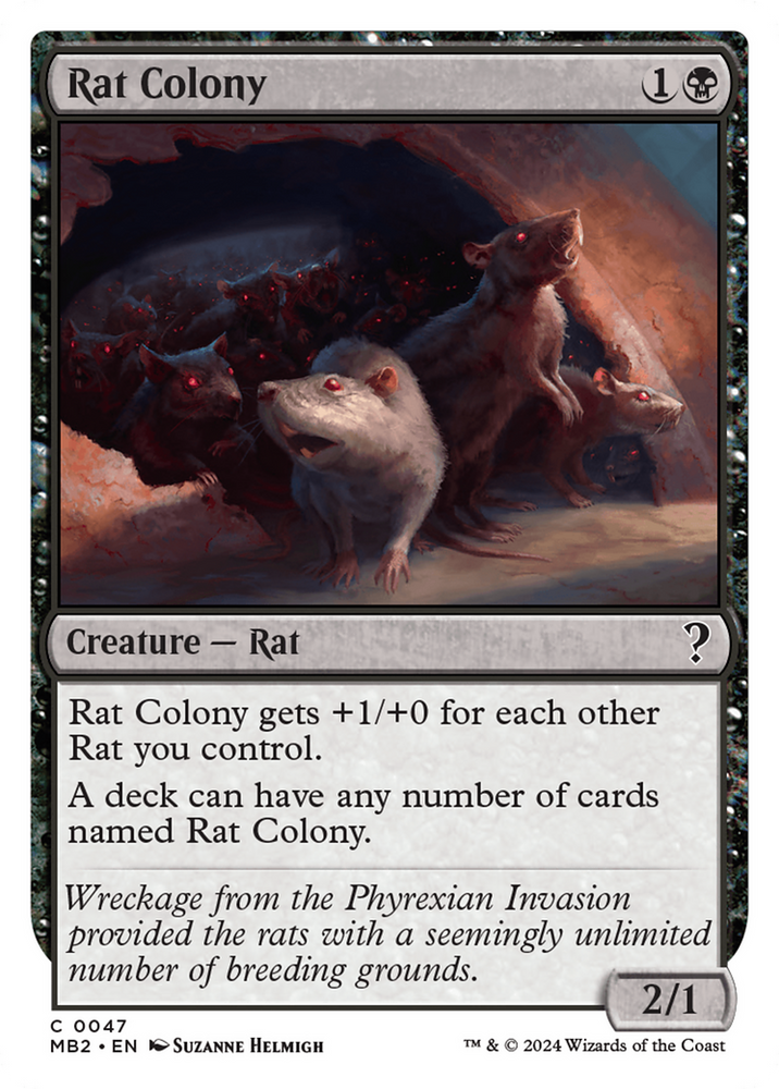 Rat Colony (MB2-047) - Mystery Booster 2