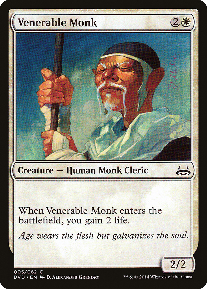 Venerable Monk (DD3-) - Duel Decks Anthology: Divine vs. Demonic