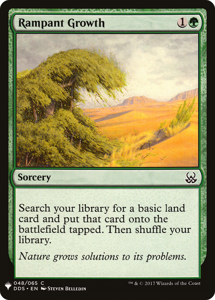 Rampant Growth (LIST-DDS-48) - The List