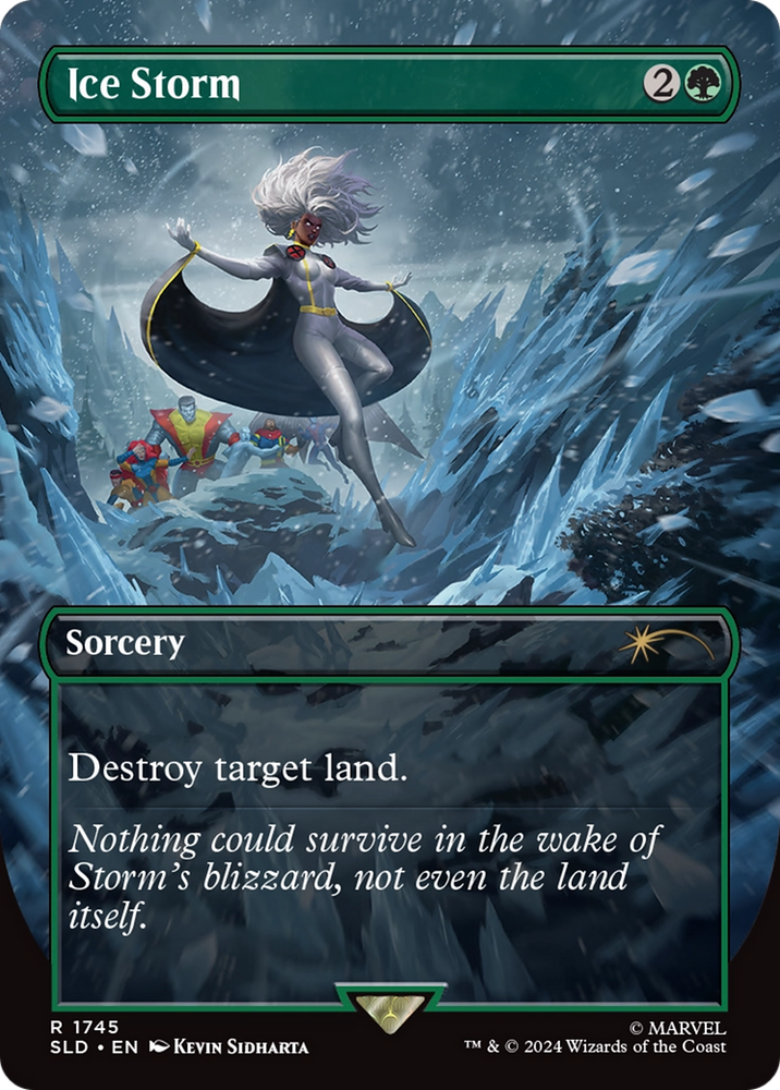 Ice Storm (SLD-1745) - Secret Lair Drop (Borderless)