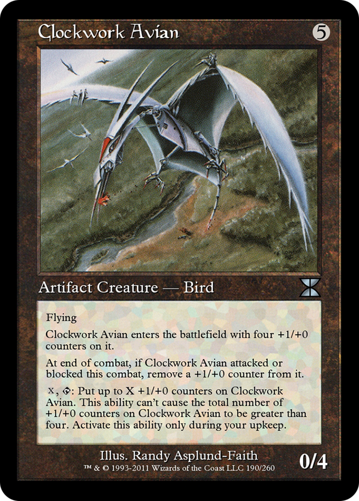 Clockwork Avian (ME4-190) - Masters Edition IV Foil