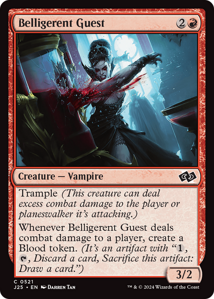Belligerent Guest (J25-521) - Foundations Jumpstart