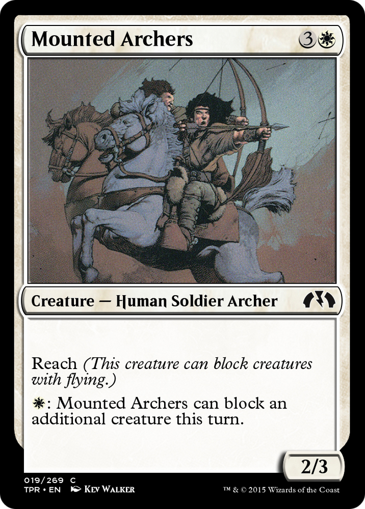 Mounted Archers (TPR-019) - Tempest Remastered Foil