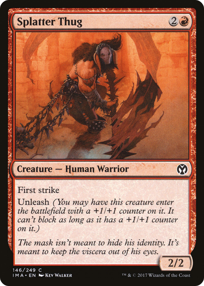 Splatter Thug (IMA-146) - Iconic Masters Foil
