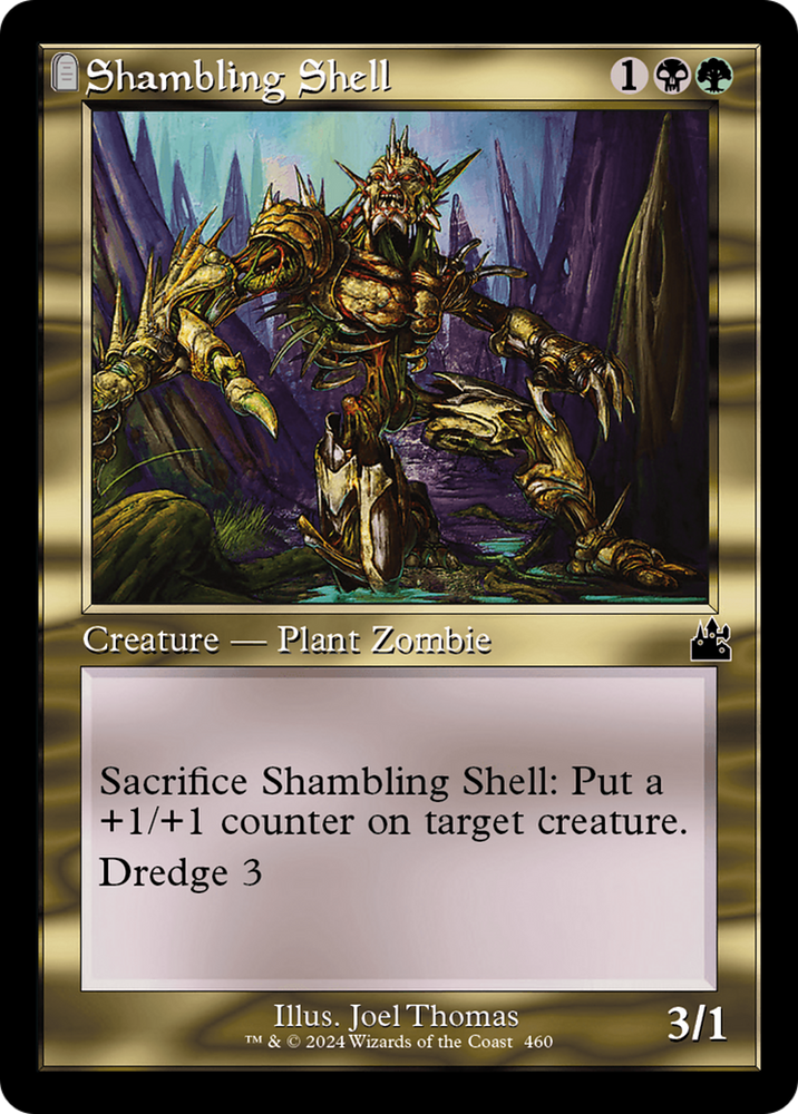 Shambling Shell (Retro Frame) (RVR-460) - Ravnica Remastered: (tombstone) Foil