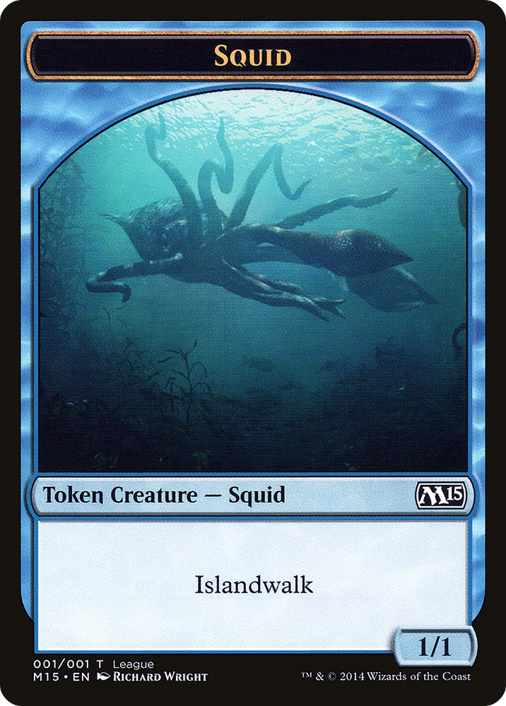 Squid Token (LEP-003) - League Tokens 2014