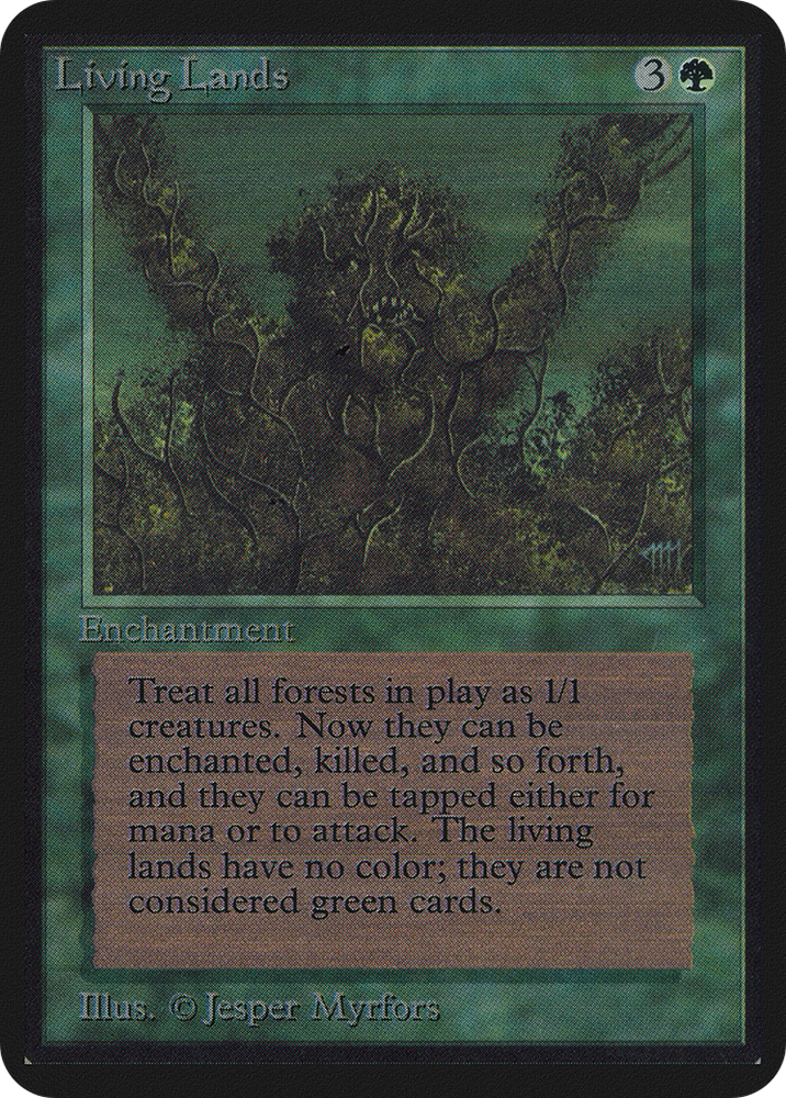 Living Lands (LEA-209) - Limited Edition Alpha