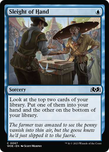 Sleight of Hand (WOE-067) - Wilds of Eldraine Foil