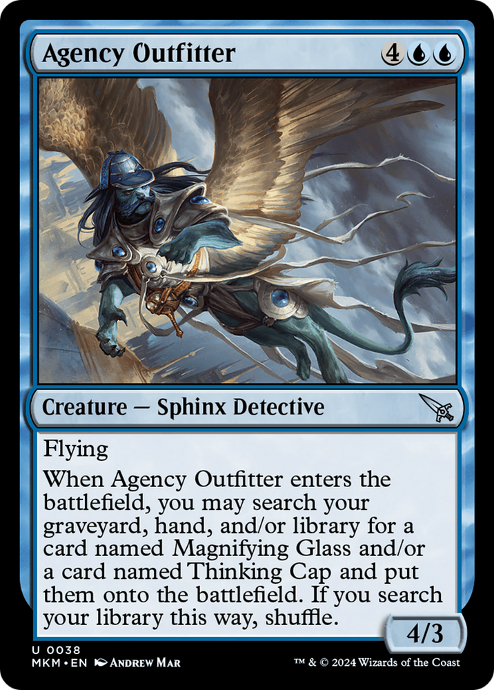 Agency Outfitter (MKM-038) - Murders at Karlov Manor Foil