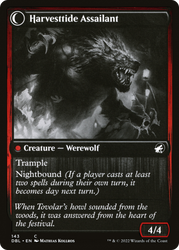 Harvesttide Infiltrator (DBL-143) - Innistrad: Double Feature: (Double Faced Transform) Foil
